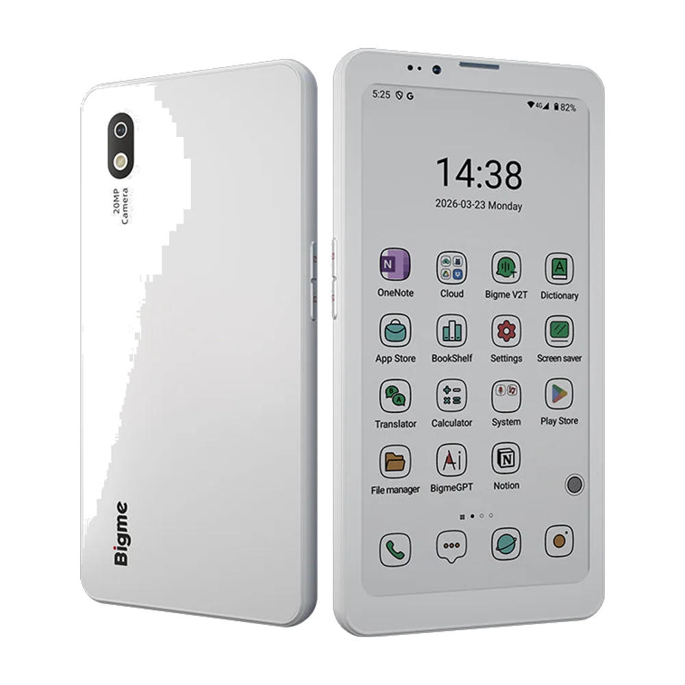 Bigme Hibreak Plus on a white background