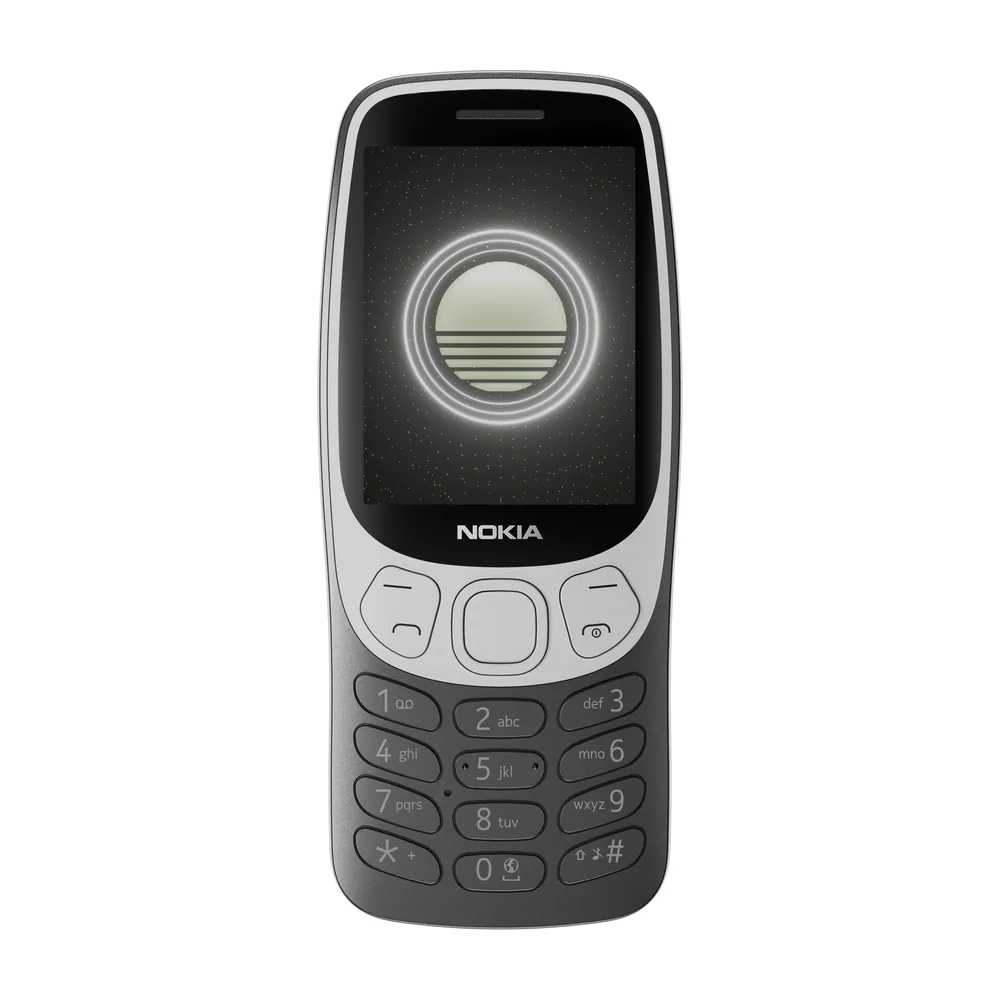 Nokia 3210 4G (2024) on a white background